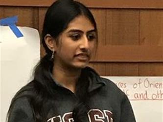 SStudent Governing Board/Assembly Female Presenter